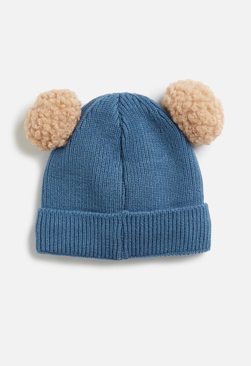 Pop Candy - Baby bear beanie - blue