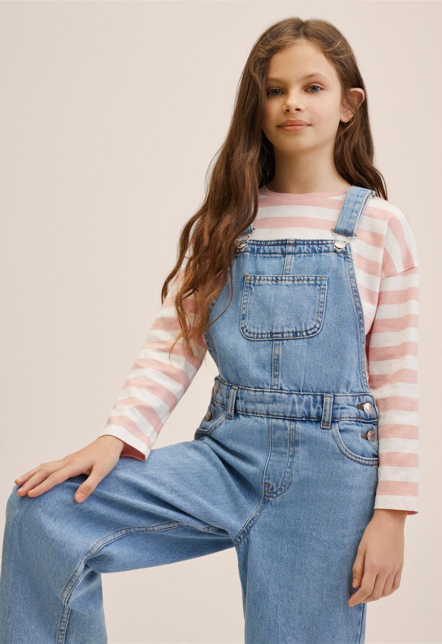 MANGO - Dungarees donna - blue