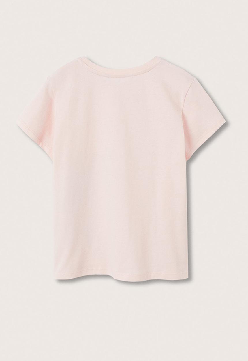 MANGO - T-shirt animals - pink