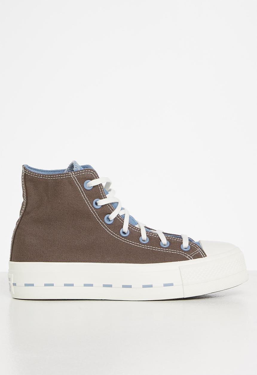Converse - Chuck taylor all star lift crafted canvas platform hi - crafted folk