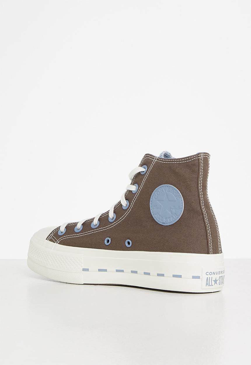 Converse - Chuck taylor all star lift crafted canvas platform hi - crafted folk
