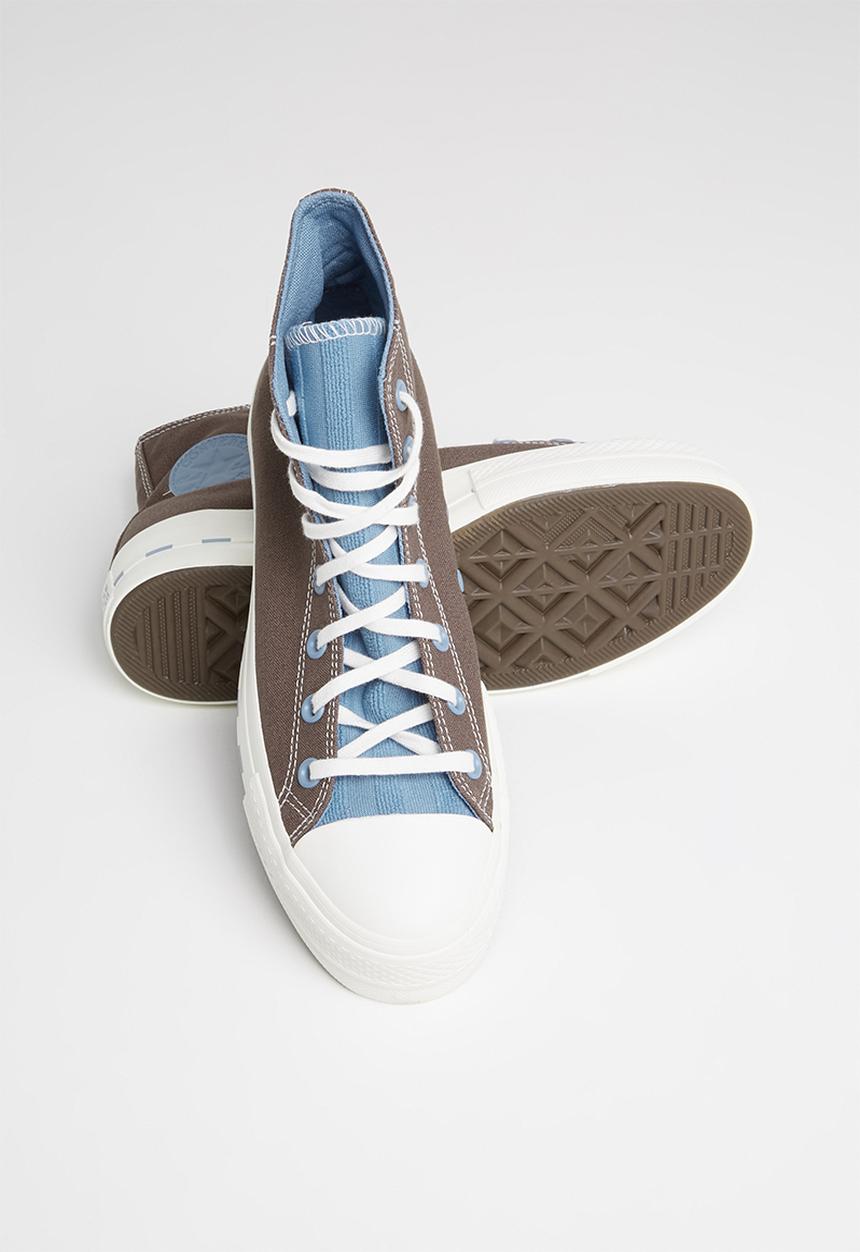 Converse - Chuck taylor all star lift crafted canvas platform hi - crafted folk