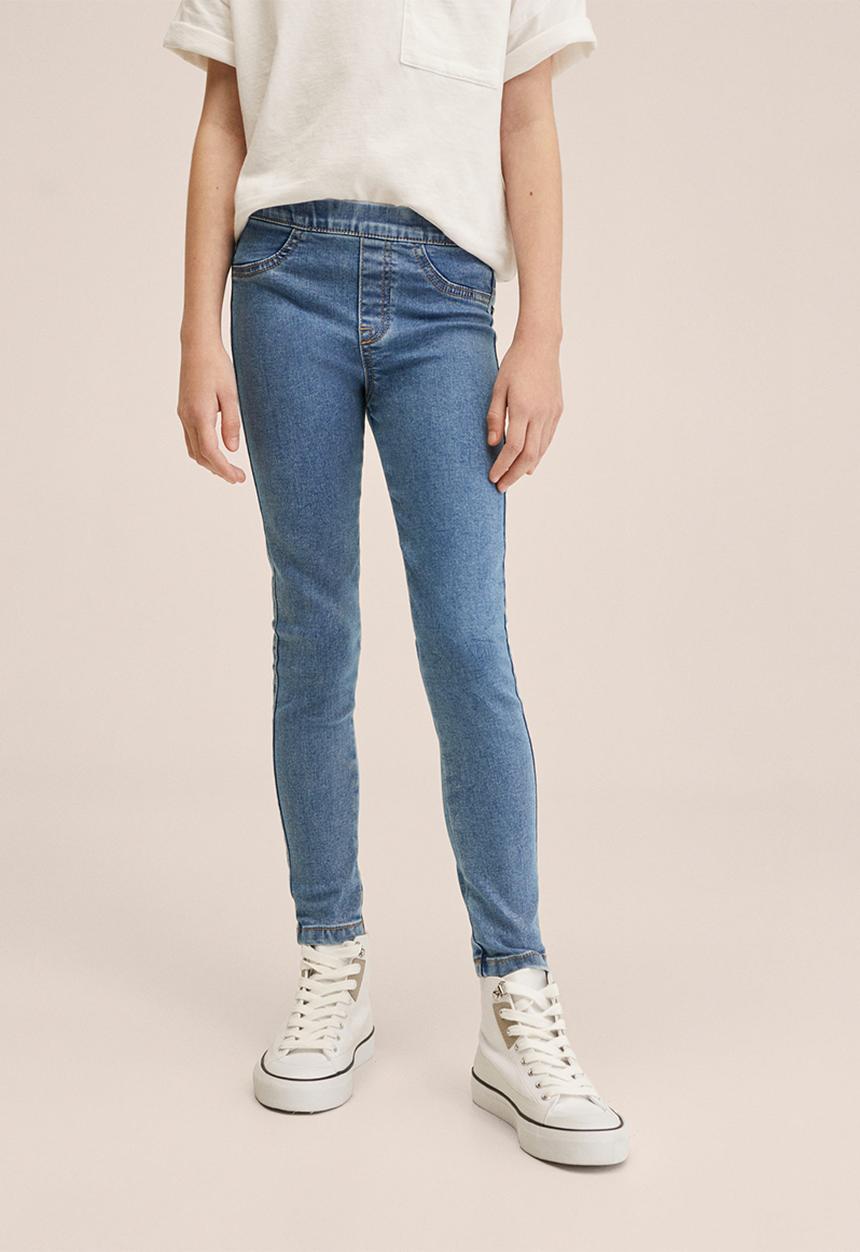 MANGO - Jeans jegging - blue