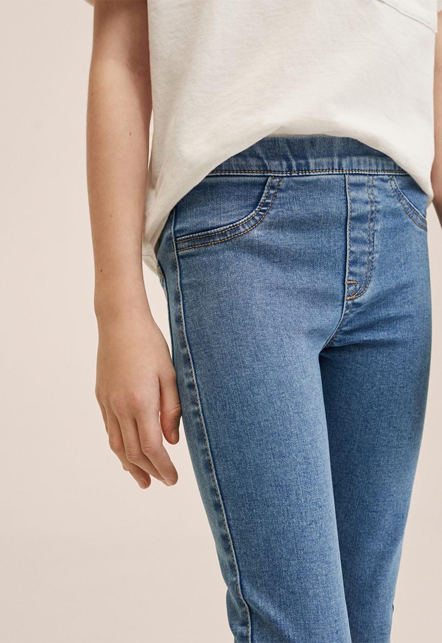 MANGO - Jeans jegging - blue