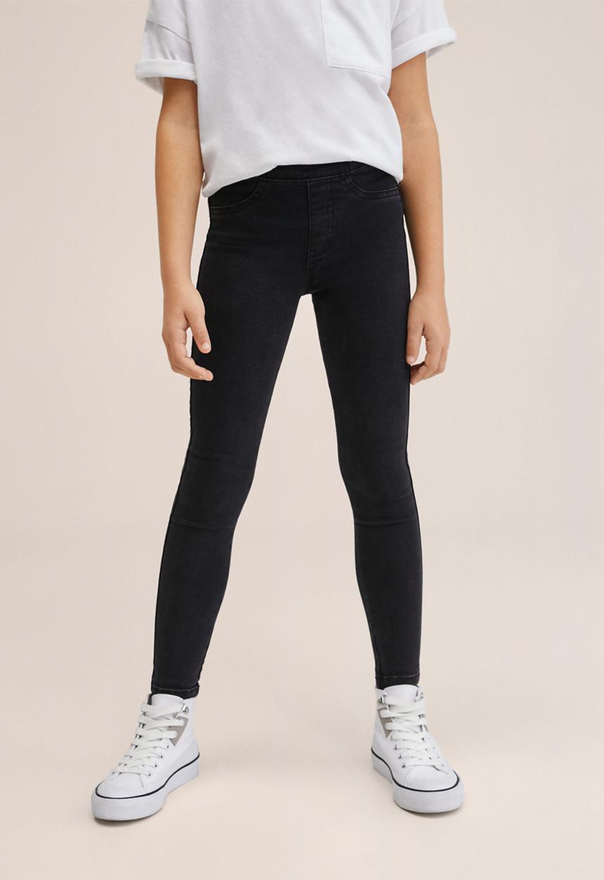 MANGO - Jeans jegging - black