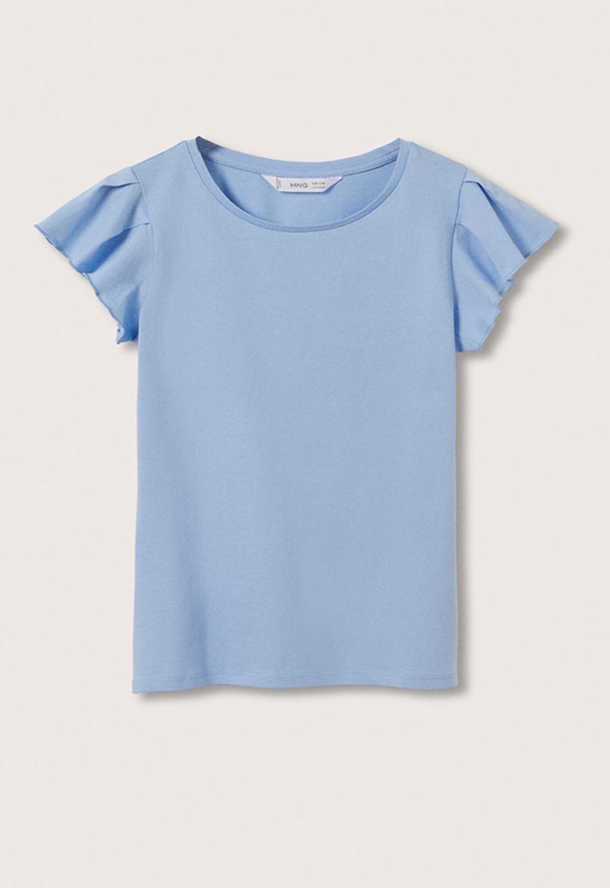 MANGO - T-shirt soft  - blue