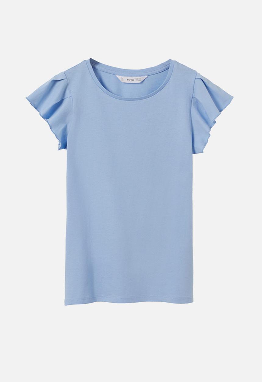 MANGO - T-shirt soft  - blue