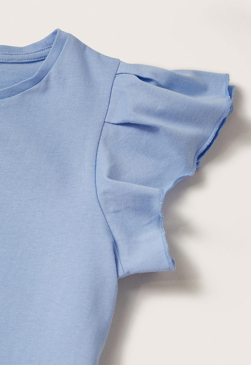 MANGO - T-shirt soft  - blue