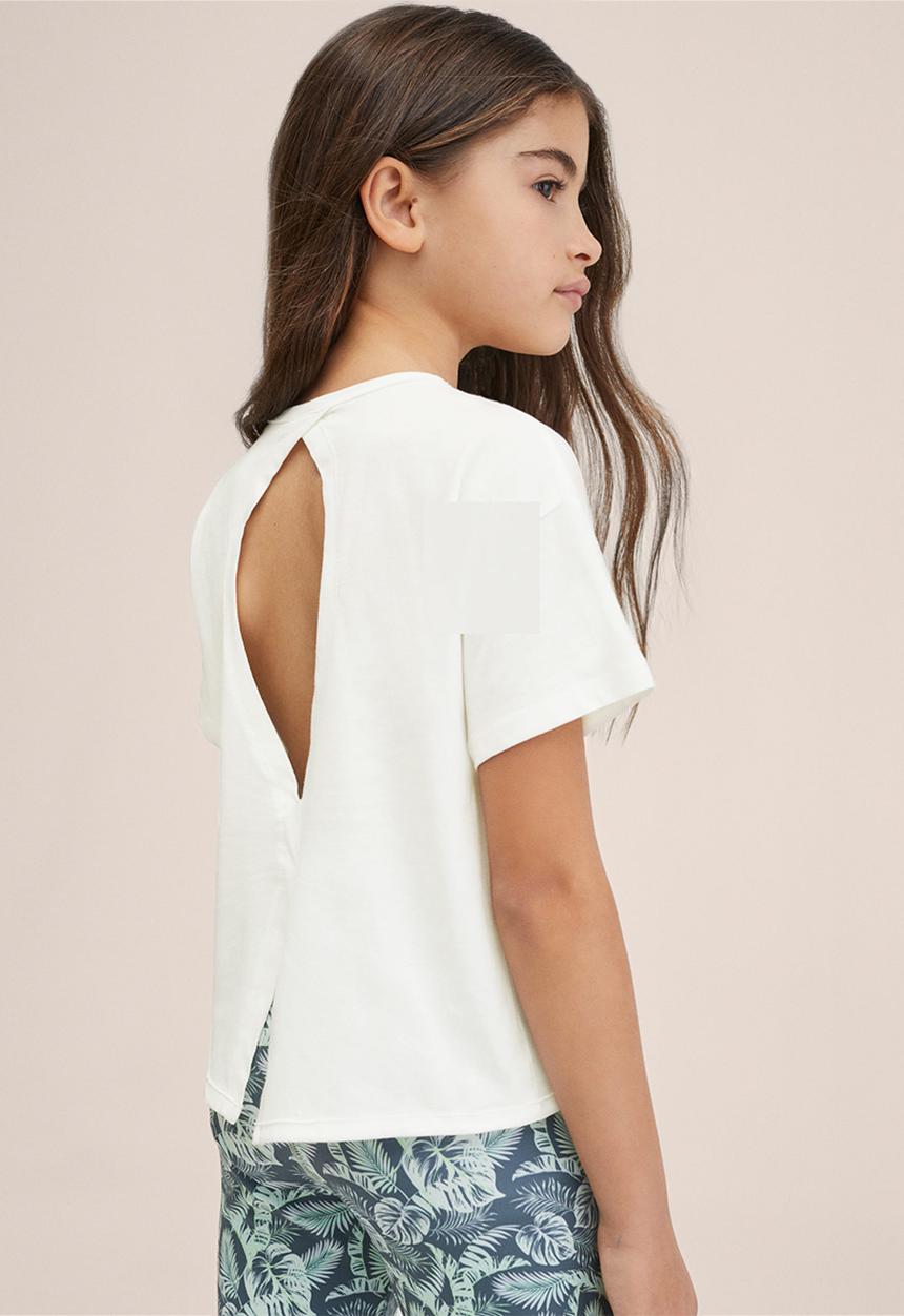 MANGO - T-shirt holly - white