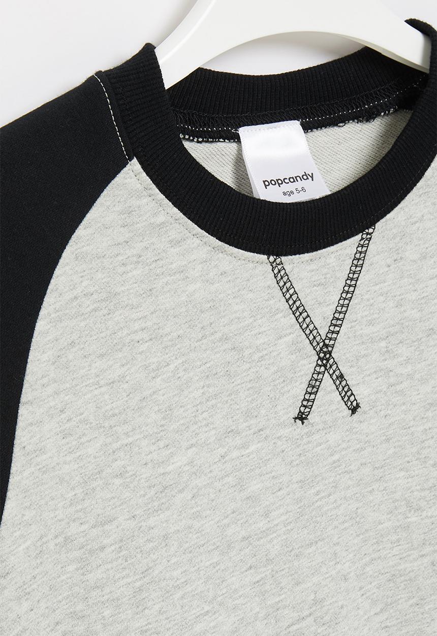 Pop Candy - Boys sweatshirt - grey & black