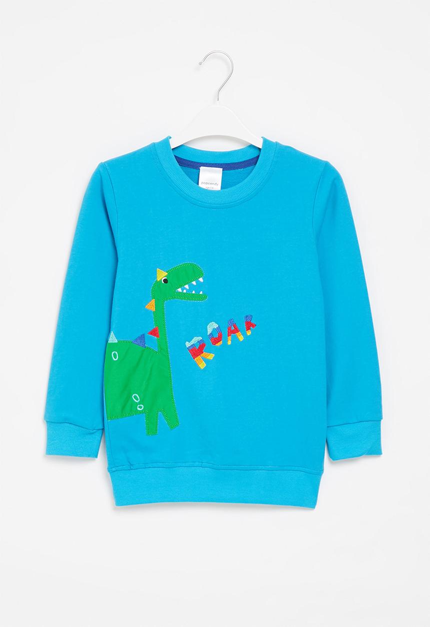 Pop Candy - Boys graphic sweatshirt - blue & green