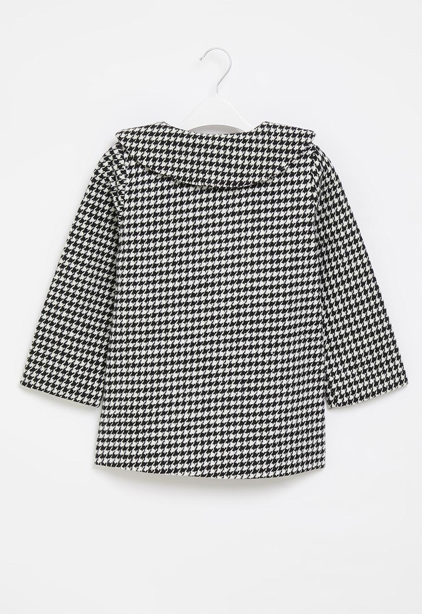 Pop Candy - Girls coat - black & white