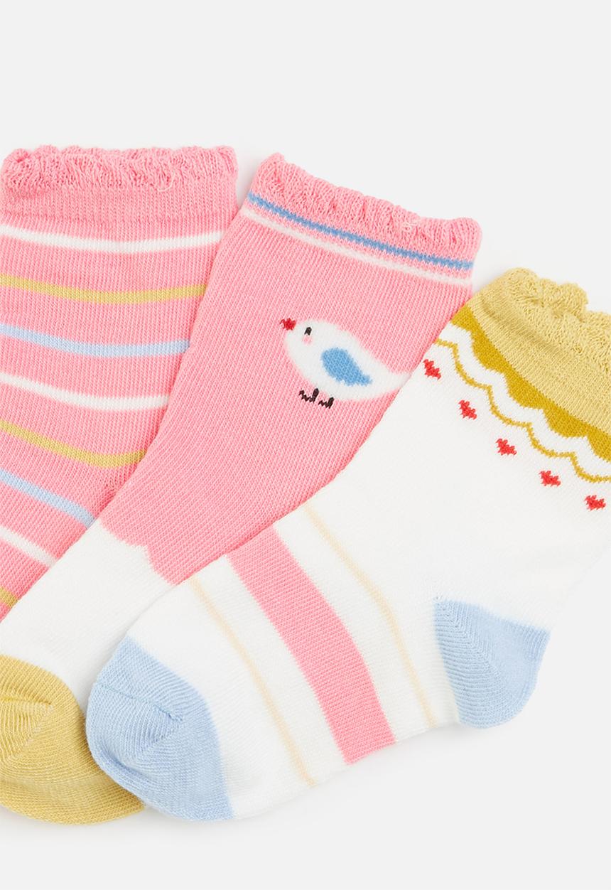 Pop Candy - Girls 5 pack socks - multi