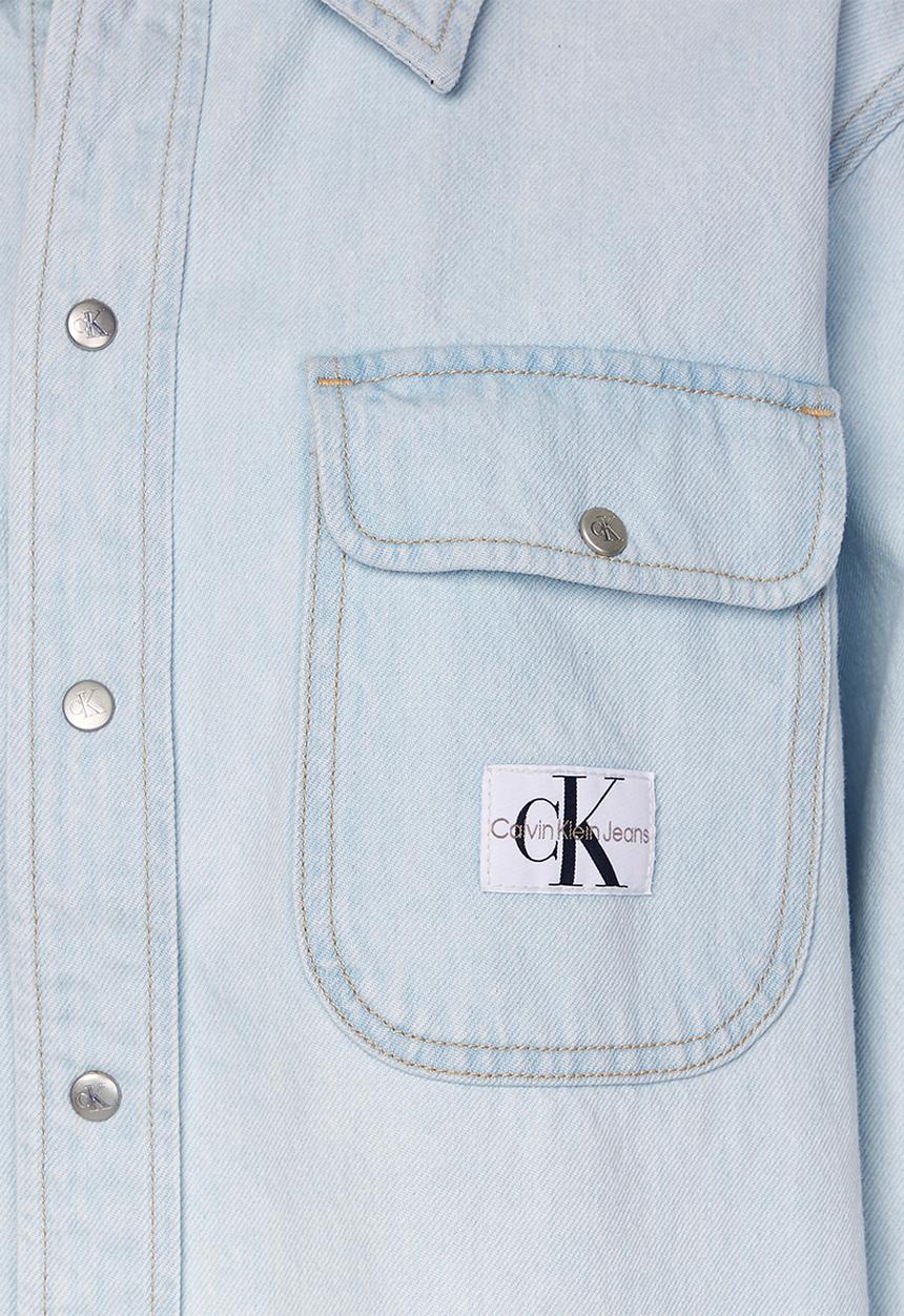 Calvin Klein - Shirt jacket - light blue 