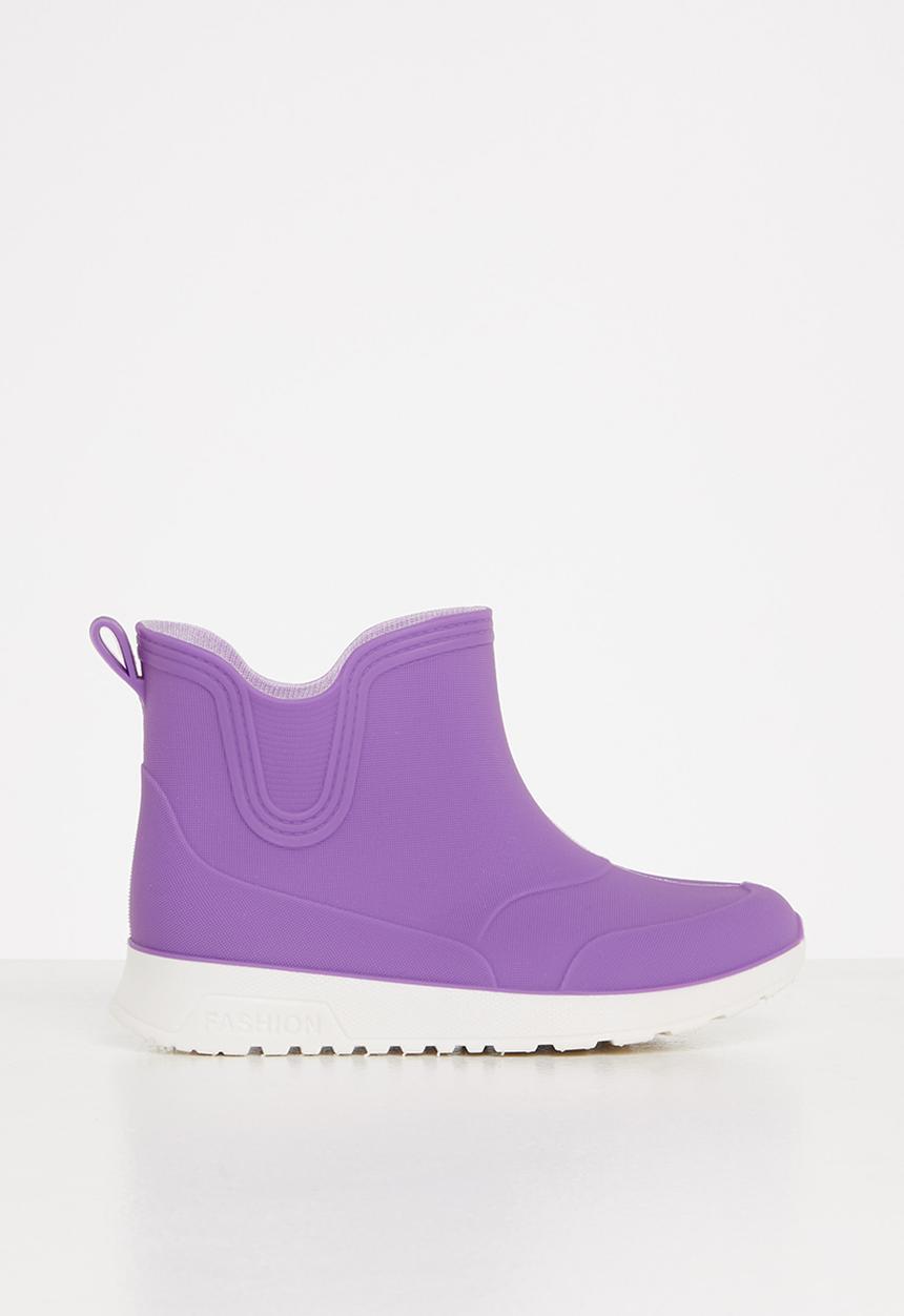 Rebel Republic - Girls ankle rainboots - purple
