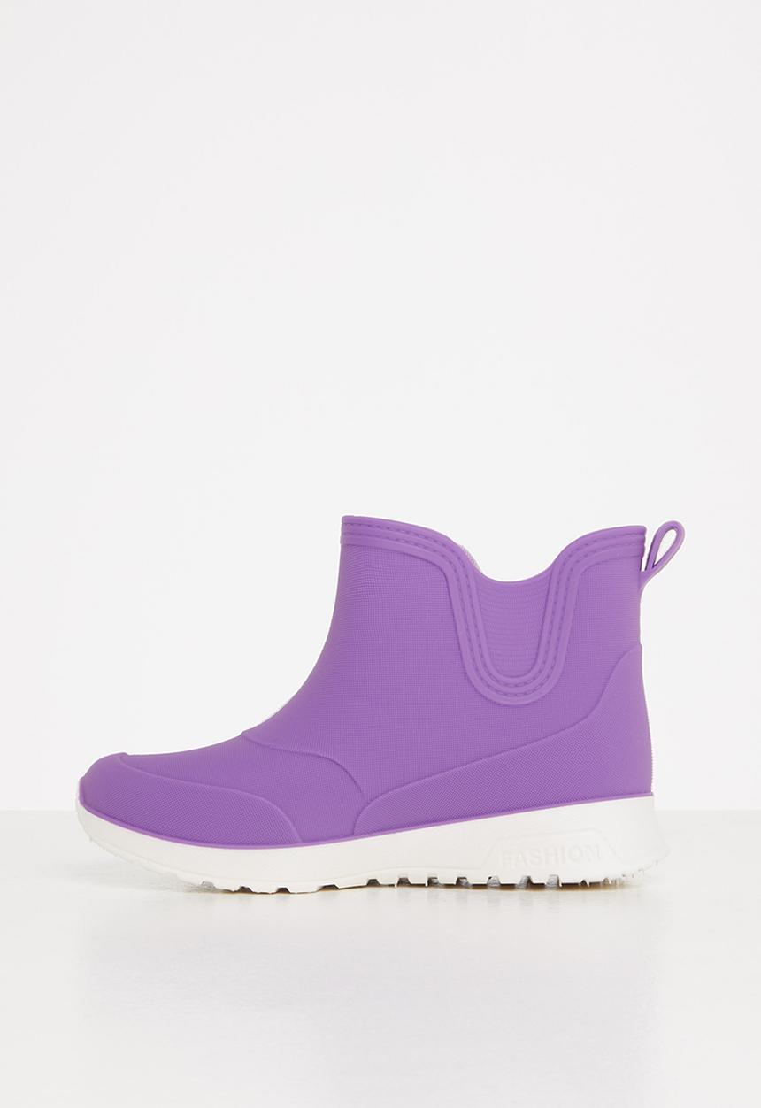 Rebel Republic - Girls ankle rainboots - purple