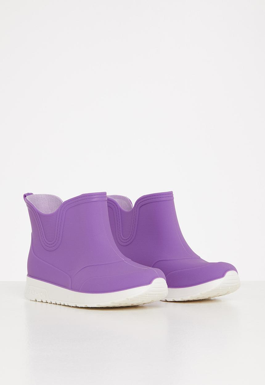 Rebel Republic - Girls ankle rainboots - purple