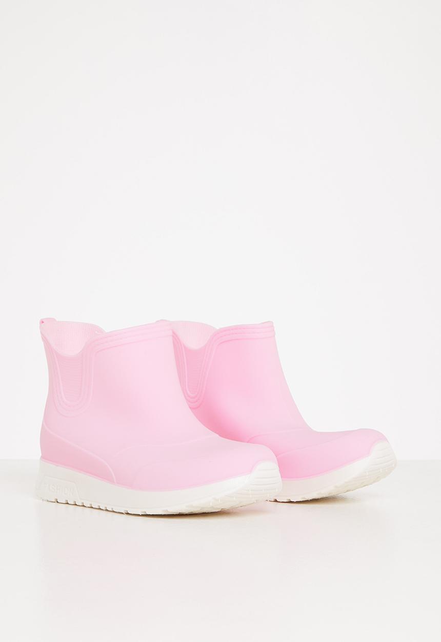 Rebel Republic - Girls ankle rainboots - pink