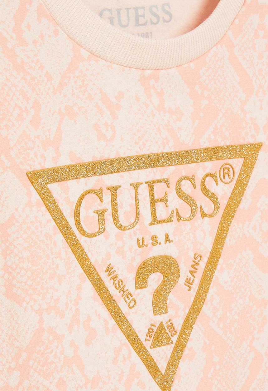 GUESS - Kids long sleeve active top - pink