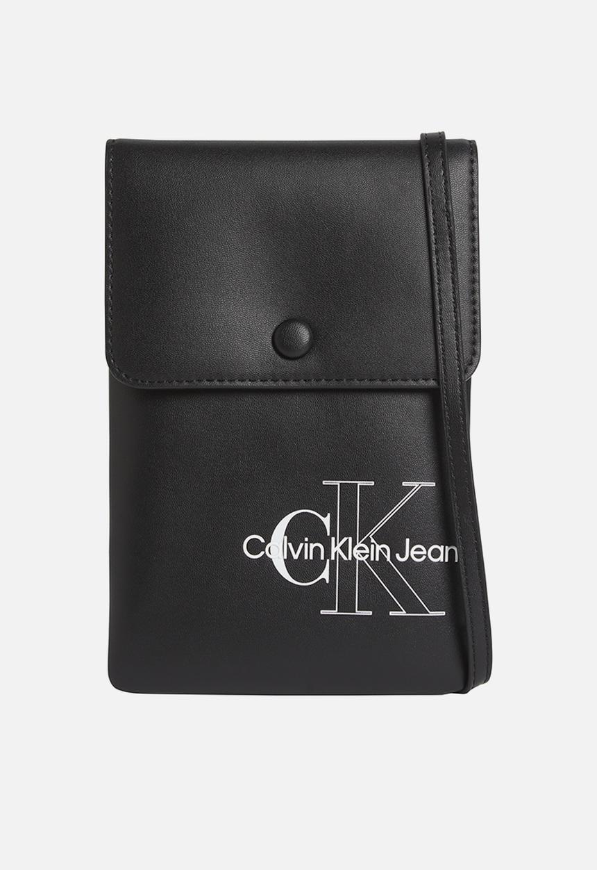 Calvin Klein - Sculpted phone xbody two tone - black