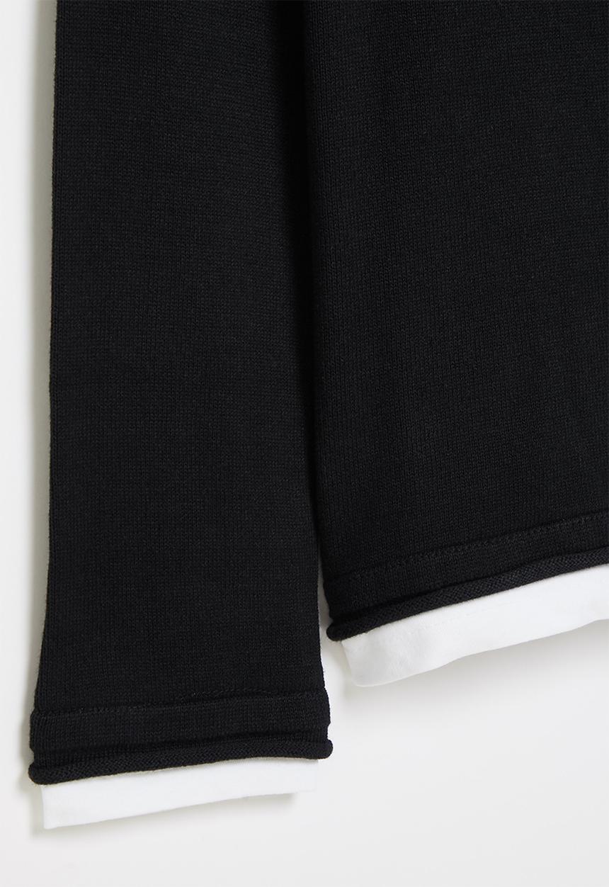 GUESS - Kids long sleeve sweater - black