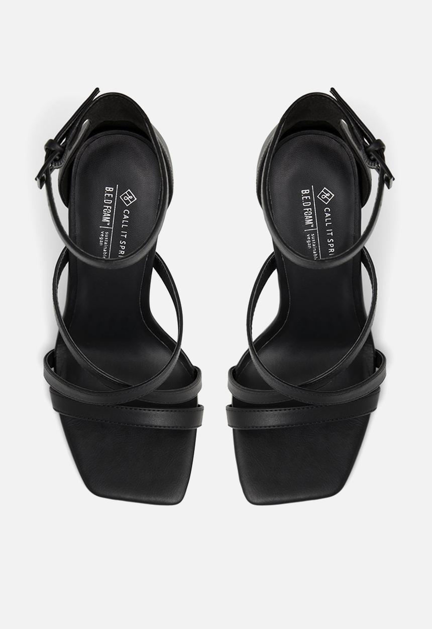 Call It Spring - Kelli heel - black