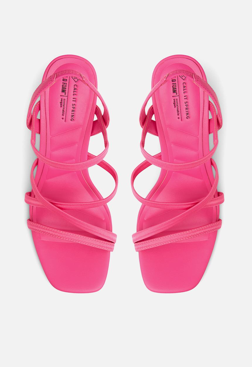 Call It Spring - Jazz heel - bright pink