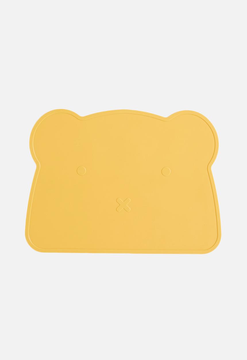 Fine Living - Silicone teddy placemat - mustard