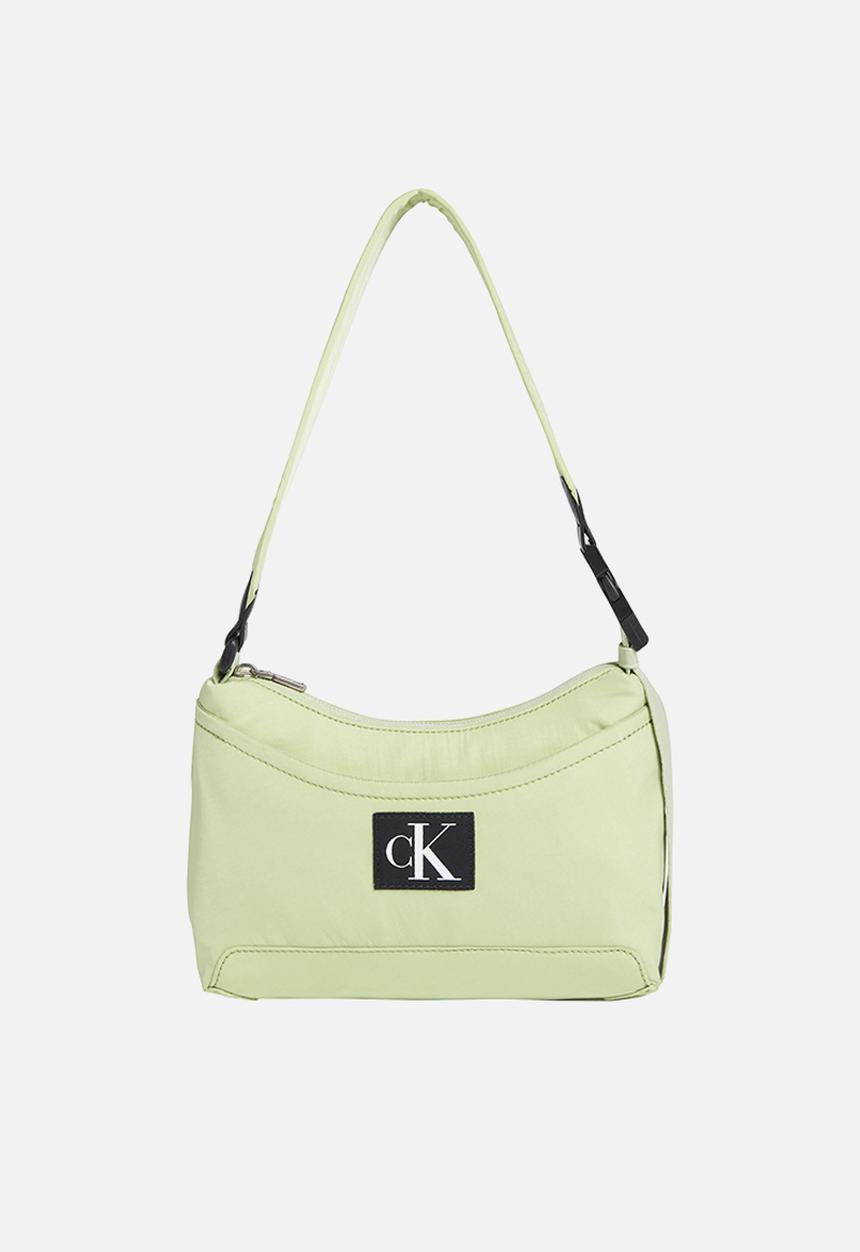 Calvin Klein - City nylon shoulder bag - jaded green