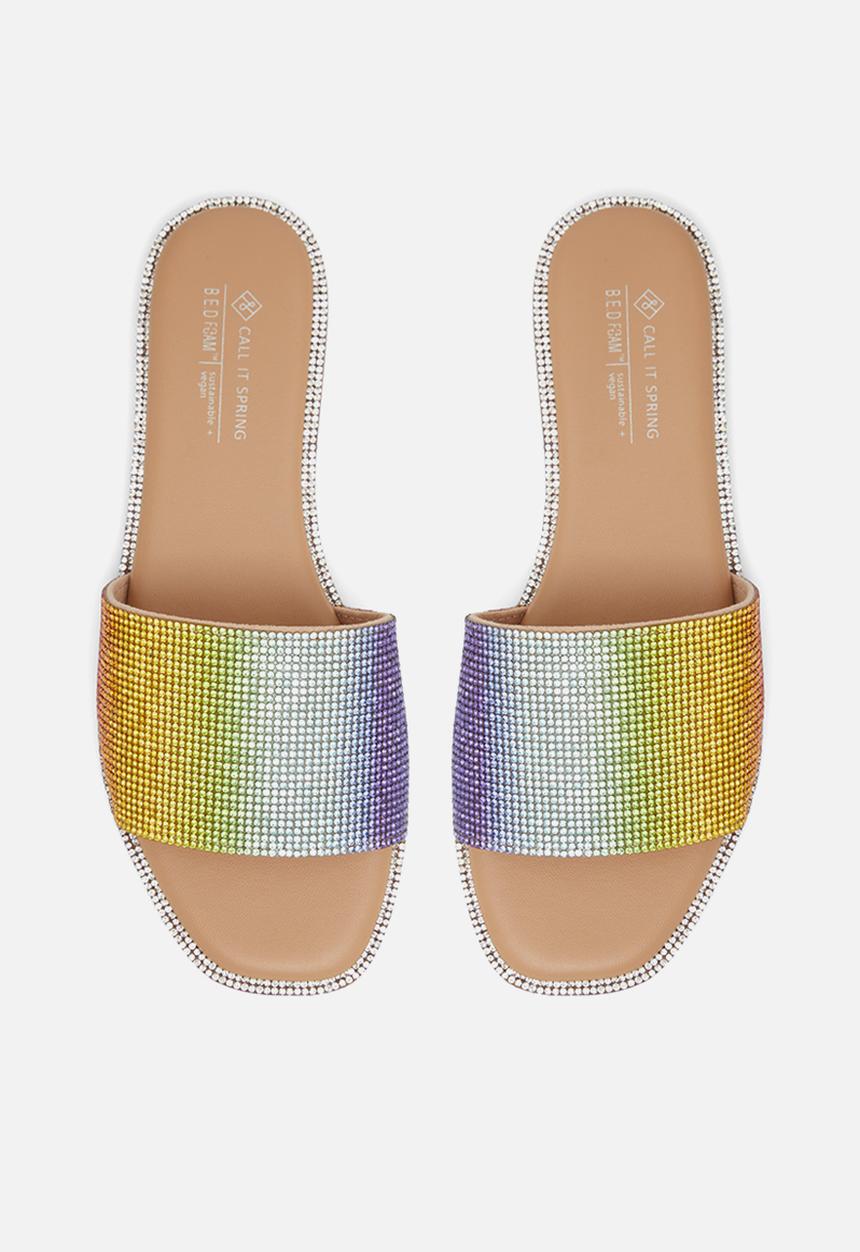 Call It Spring - Shimmer sandal - multi 