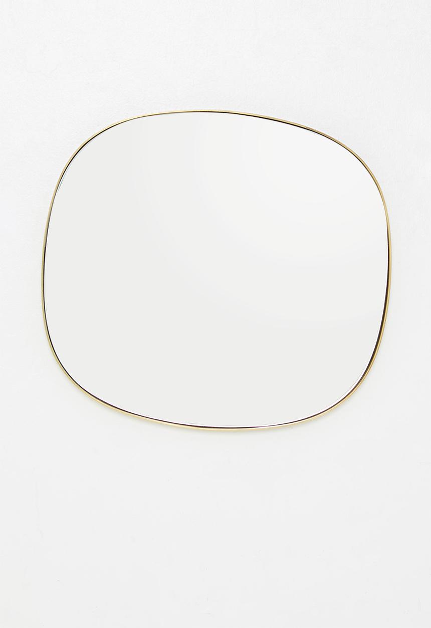 Hertex Haus - Garda mirror small - antique brass