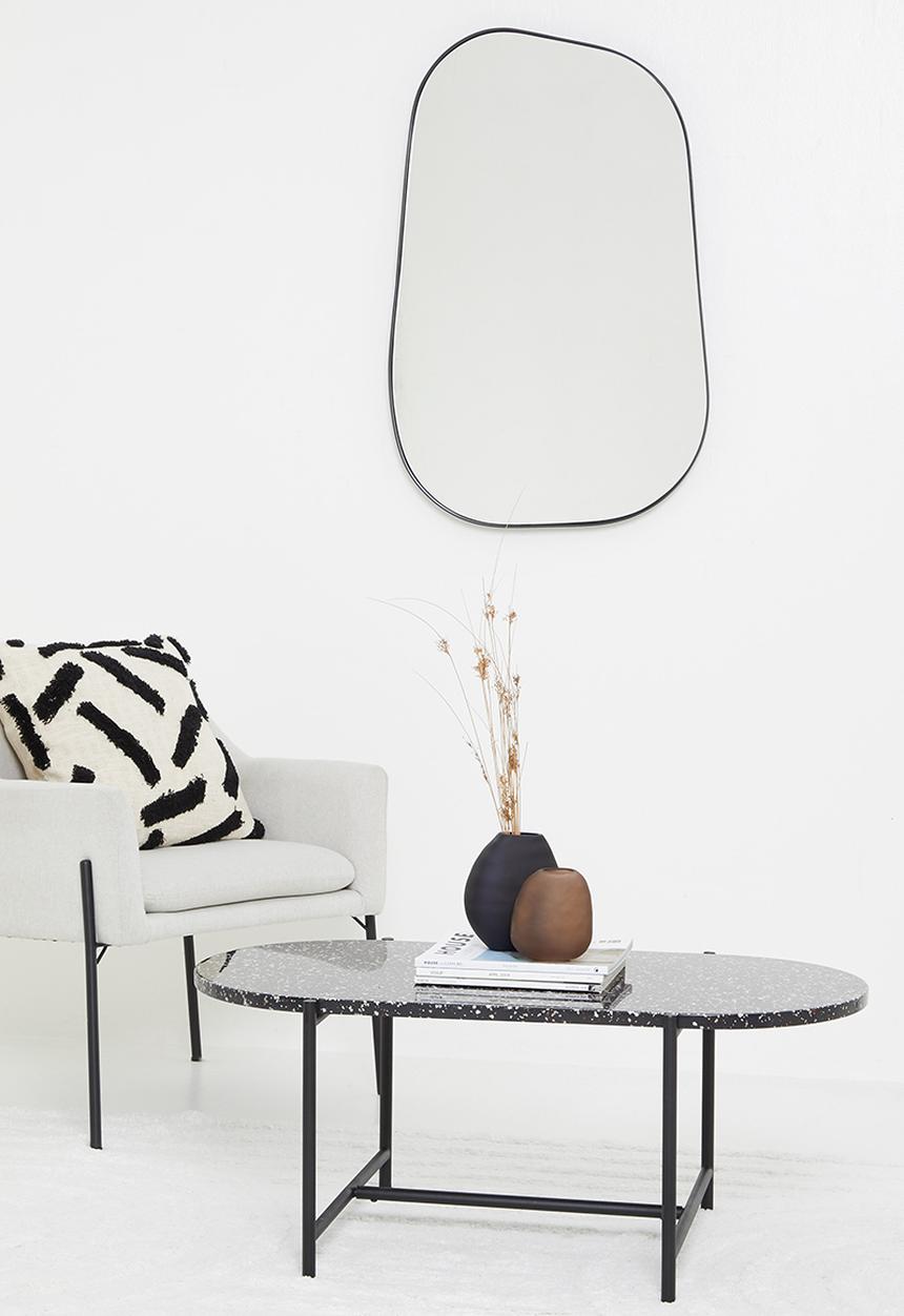 Hertex Haus - Iseo mirror medium - matte black