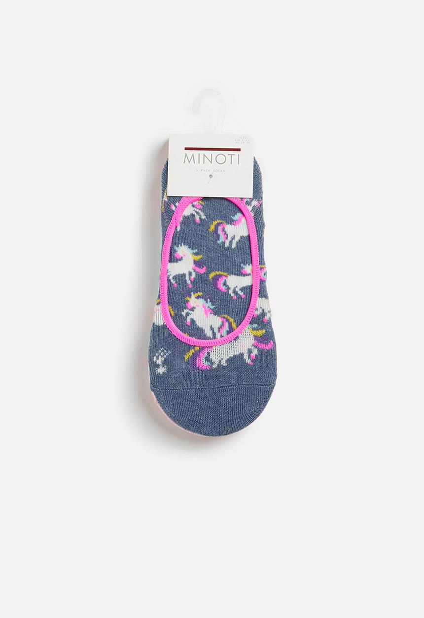 MINOTI - 3 Pack knitted dolly socks - multi