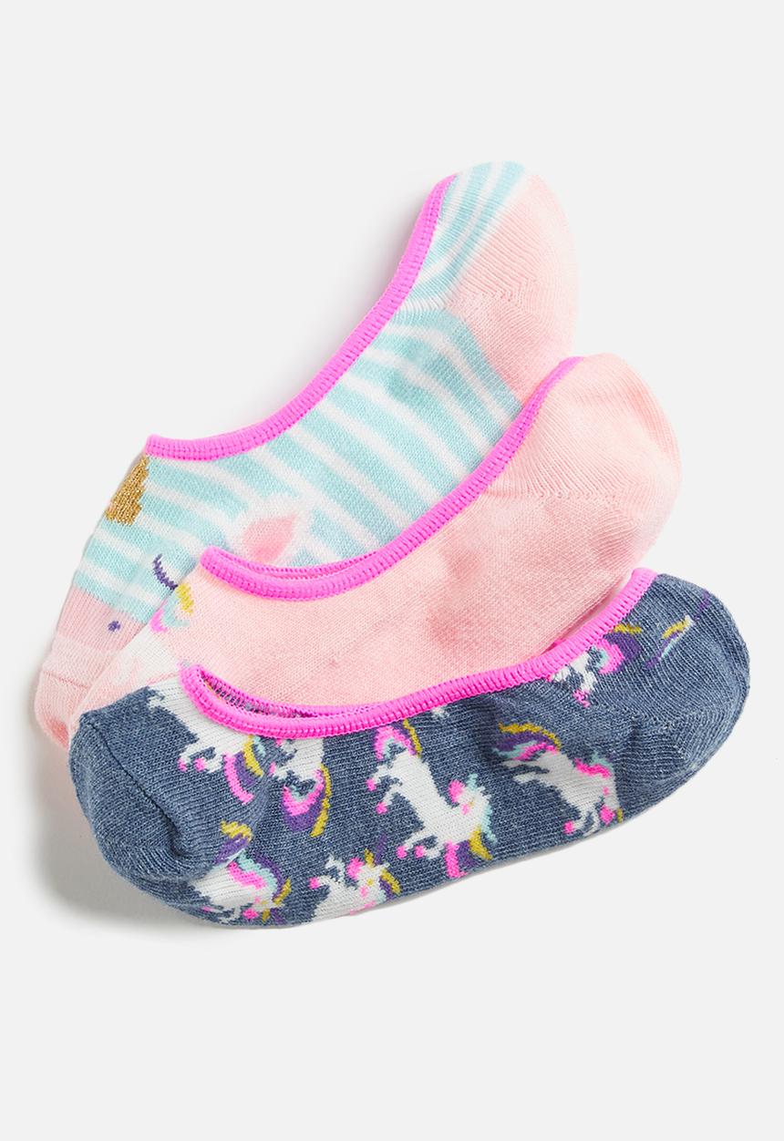 MINOTI - 3 Pack knitted dolly socks - multi
