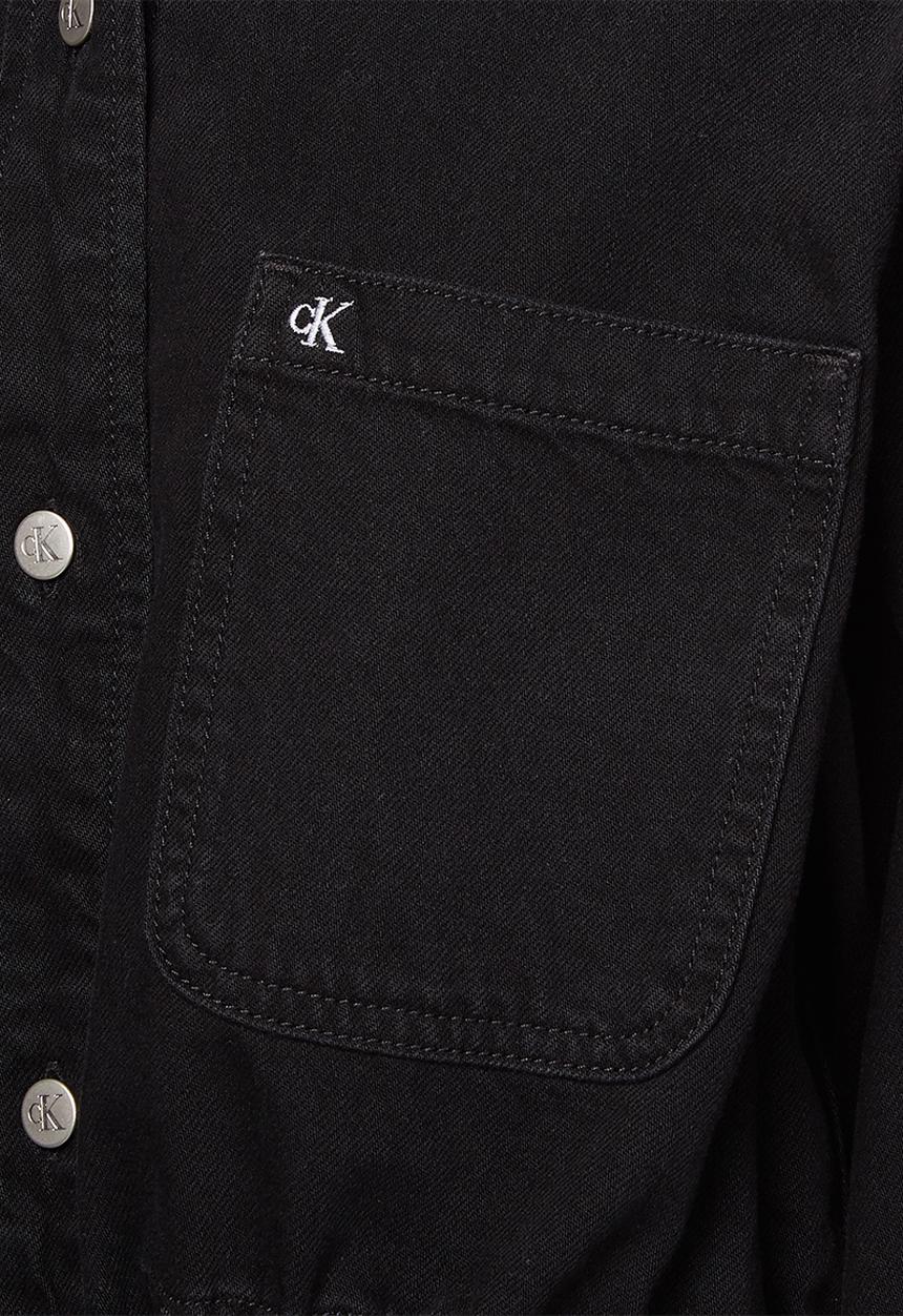 Calvin Klein - Dad shirt dress - denim black