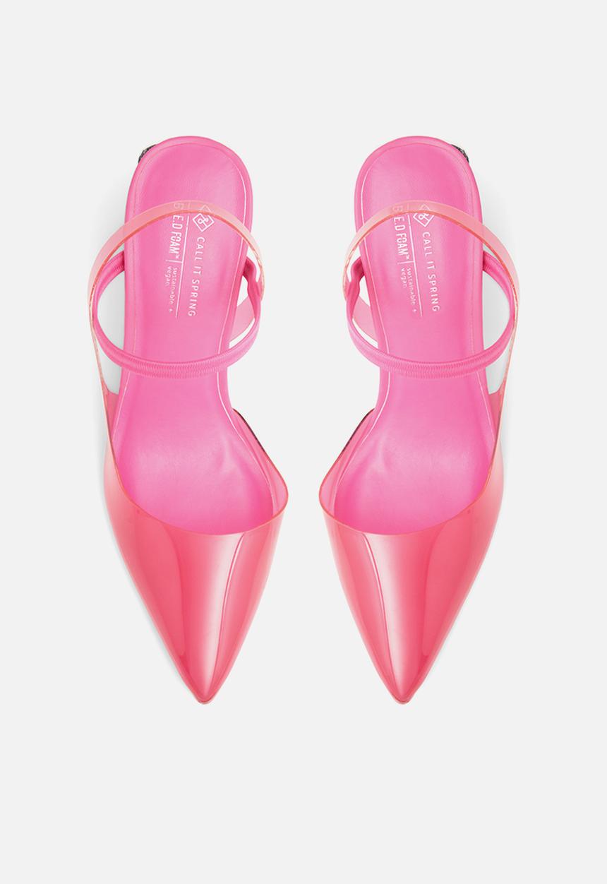 Call It Spring - Yris court heel - bright pink
