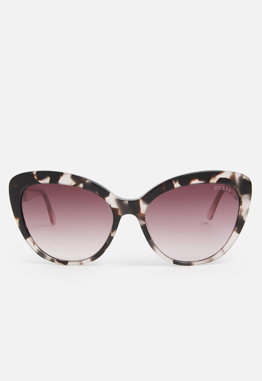 Guess Sun - Guess  gu7755-74u56-pink / bordeaux mirror