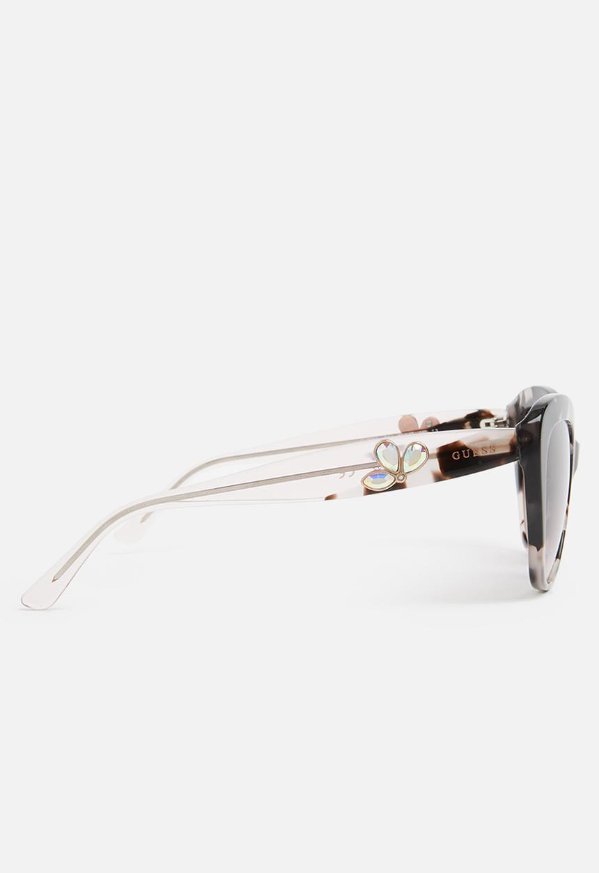 Guess Sun - Guess  gu7755-74u56-pink / bordeaux mirror