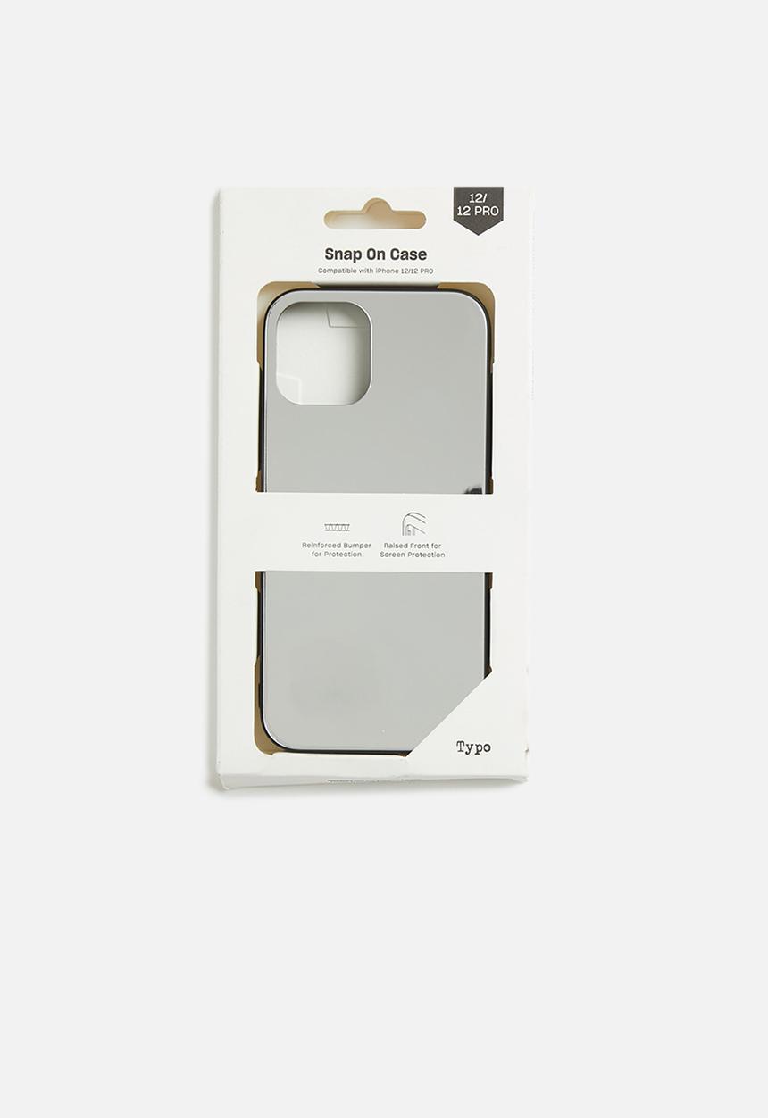 Typo - Snap on protective phone case iphone 12, 12 pro - mirror