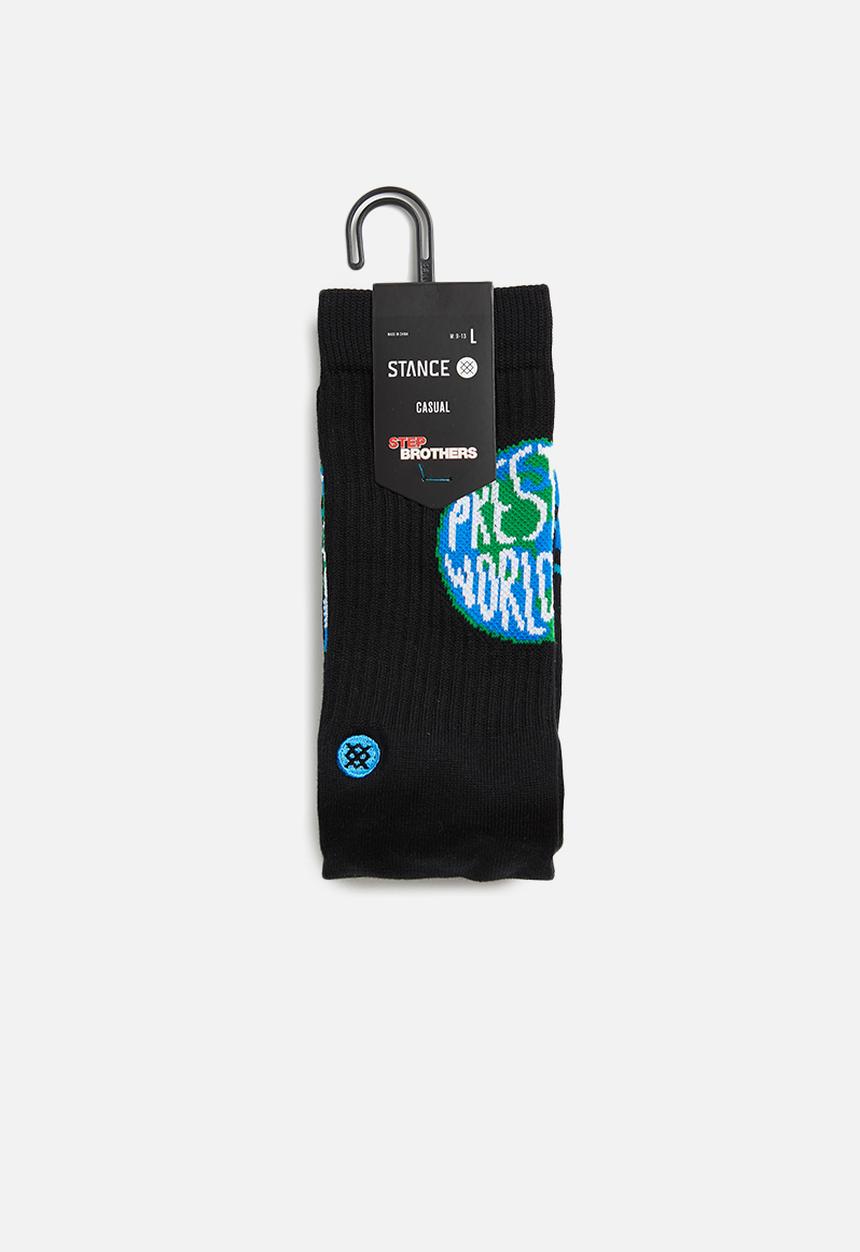Stance Socks - Prestige world wide socks - black