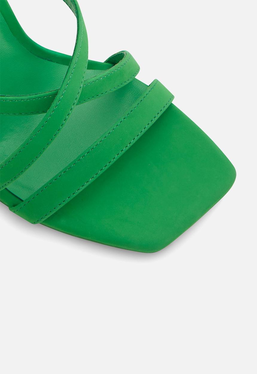 Call It Spring - Kelli heel - bright green