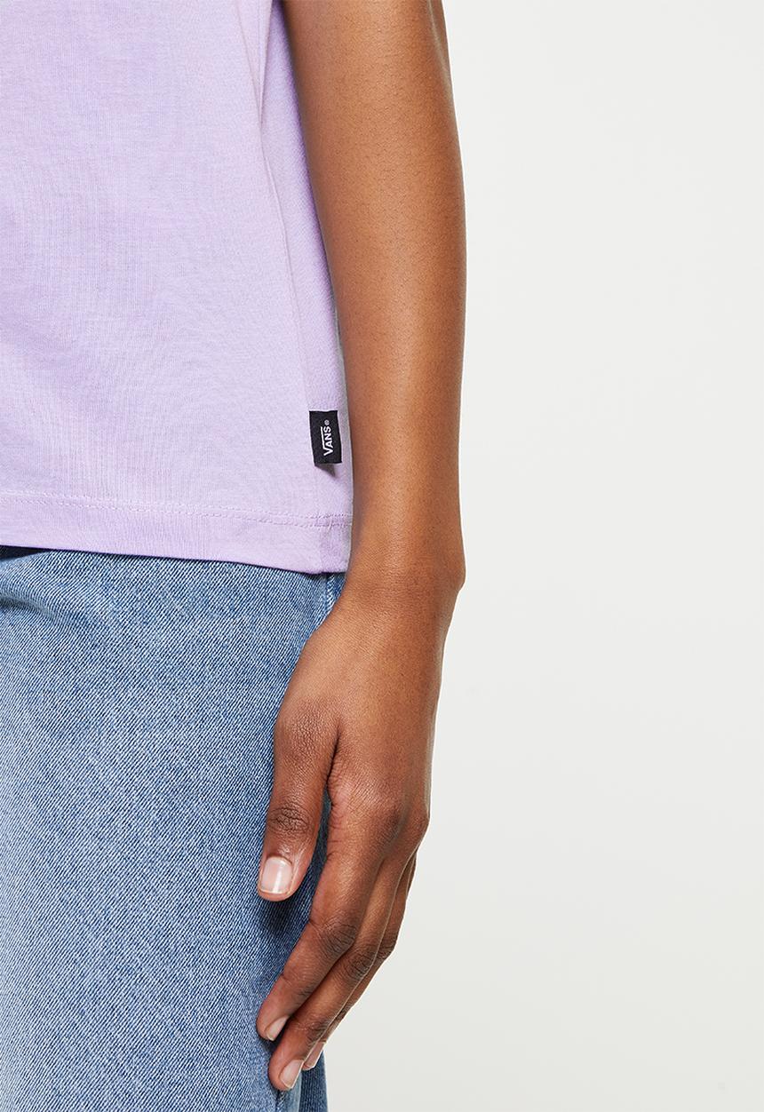 Vans - Mixed up gingham bff tee - languid lavender