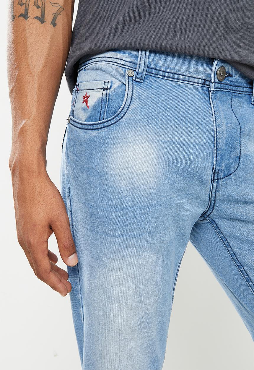SOVIET - M aventador #4 skinny - light indigo