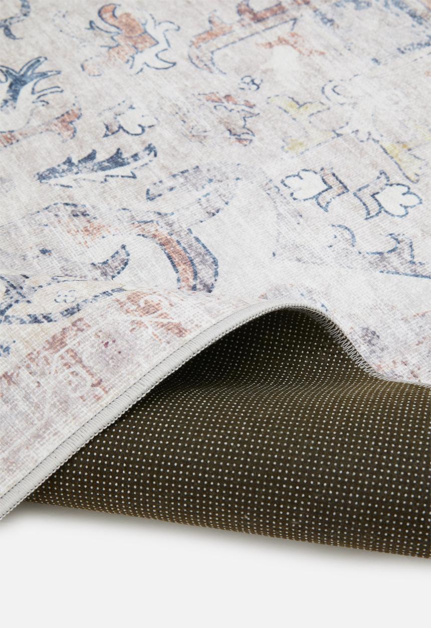 Fotakis - Option rug - antique rust & teal blue
