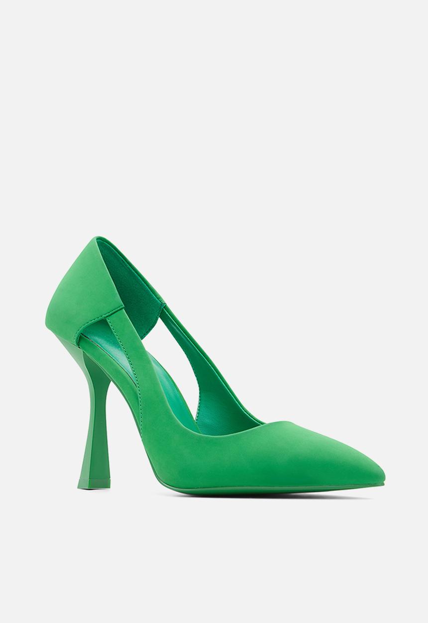 Call It Spring - Laurelle court heel - bright green