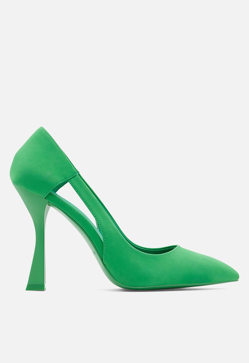 Call It Spring - Laurelle court heel - bright green