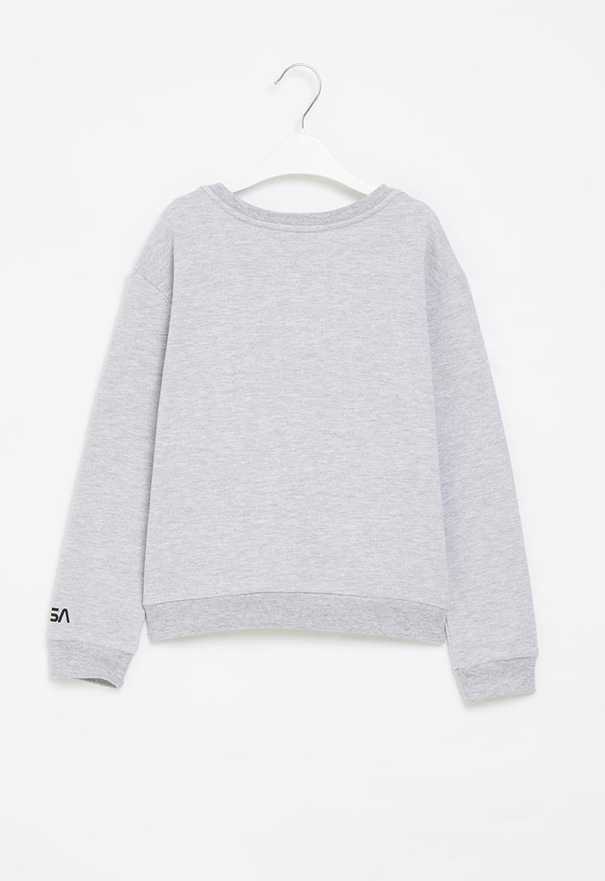 Superbalist Kids - Boys nasa crew sweatshirt - grey