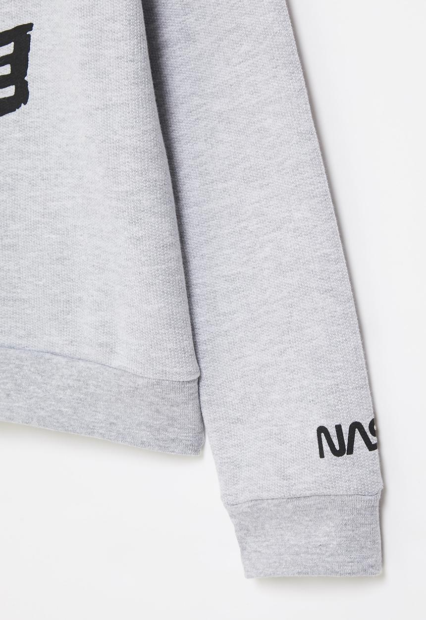 Superbalist Kids - Boys nasa crew sweatshirt - grey