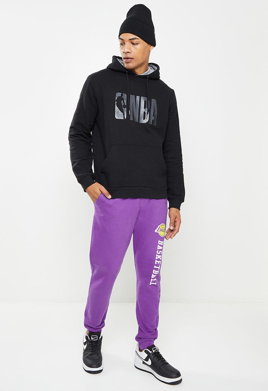NBA - Nba long sleeve hooded sweater - black