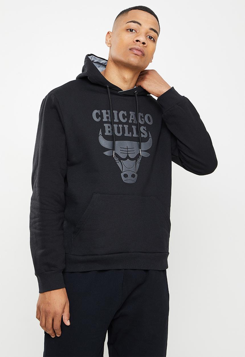 NBA - Bulls long sleeve hooded sweater - black